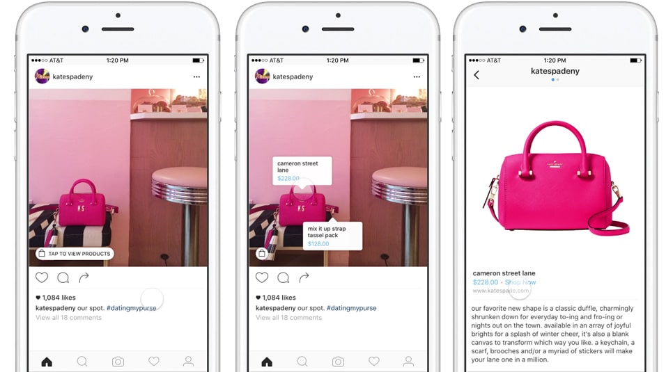 Acheter sur Instagram